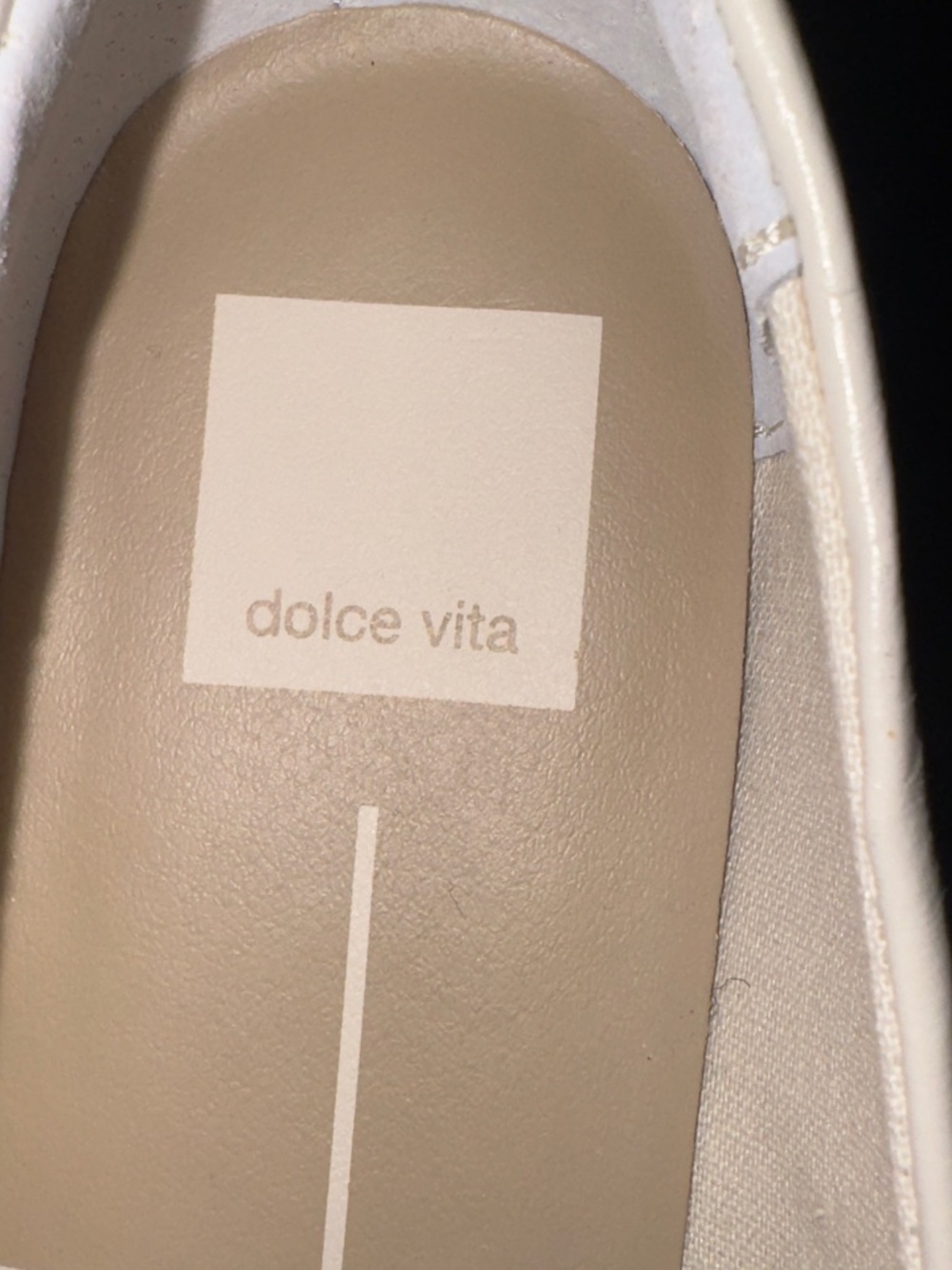 Dolce Vita Women’s Cream w/hint of sheen  Penny Loafers (8) - Picture 8 of 9